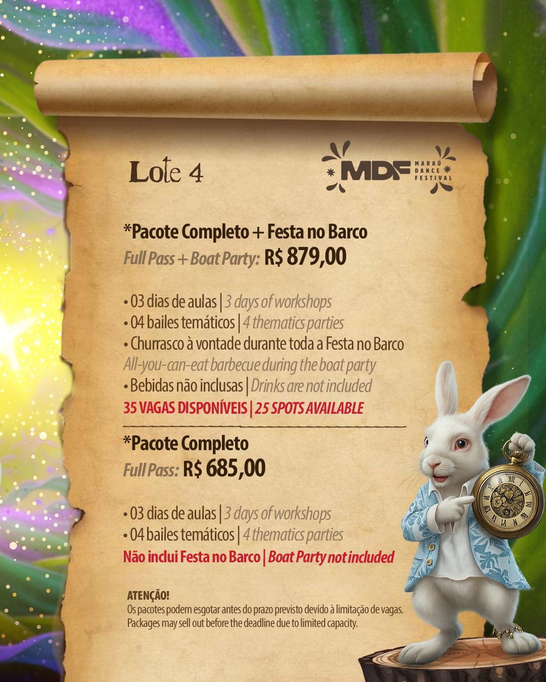 Pacote Completo Lote 4